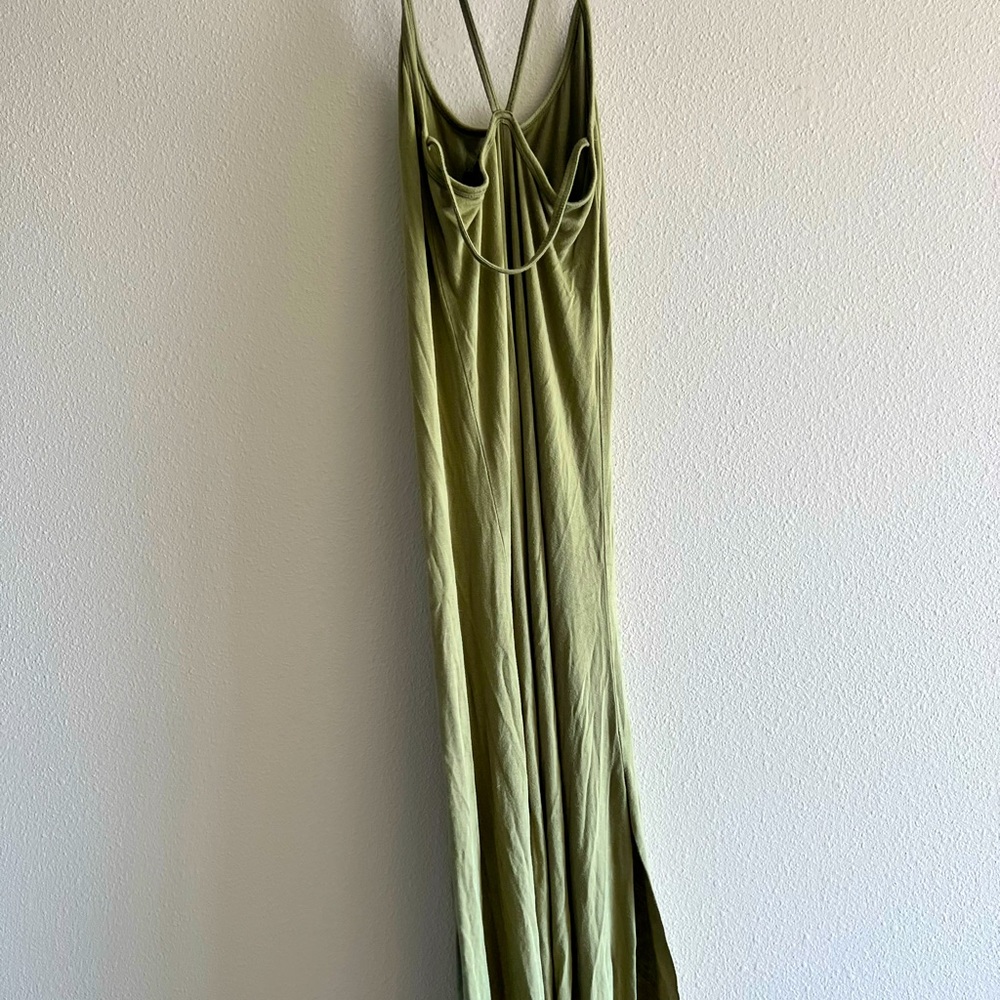 Earthy Green Maxi dress